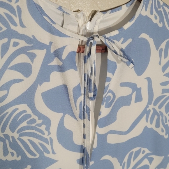 Alcoolique Blue Floral Maxi Dress - Picture 2 of 9